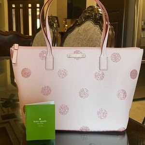 Kate Spade cute pink hand bag (NWT)